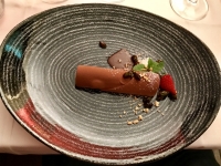 Hostellerie Dispa - Mousse au chocolat façon snickers Hostellerie Dispa - Mousse au chocolat façon snickers