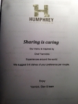 Restaurant Humphrey à Bruxelles - Le concept Restaurant Humphrey à Bruxelles - Le concept