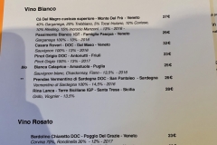Restaurant I Cugini - La carte des vins blancs Restaurant I Cugini - La carte des vins blancs