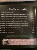 Restaurant Ciccio - Les viandes