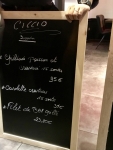 Restaurant Ciccio - Les suggestions Restaurant Ciccio - Les suggestions