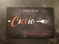 Restaurant Ciccio - La carte de visite Restaurant Ciccio - La carte de visite