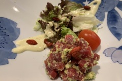 Restaurant Nonbe Daigaku -  Tartare de thon et avocat