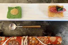 Restaurant japonais Ryôdô - Premières mises en bouche