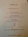 Restaurant Jeunet à Arbois : le menu de midi Restaurant Jeunet à Arbois : le menu de midi