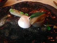 Restaurant Jeunet à Arbois : Topinambours et Sauge Restaurant Jeunet à Arbois : Topinambours et Sauge
