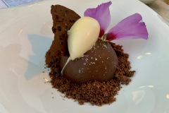 Restaurant La Cranquette - Ganache fondante Restaurant La Cranquette - Ganache fondante