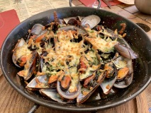 La Guinguette  - Moules gratinées