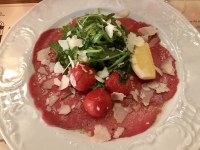 Restaurant La Petite Gayole - Le carpaccio de boeuf