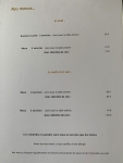 Restaurant La Canne en Ville - Les menus