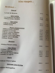 Restaurant La Canne en Ville - La carte des vins Restaurant La Canne en Ville - La carte des vins