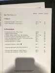 Restaurant La Cuisine d'un Gourmand - La carte des vins Restaurant La Cuisine d'un Gourmand - La carte des vins