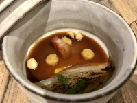 Restaurant La Cuisine d'un Gourmand - Oignon doux des Cévennes confit Restaurant La Cuisine d'un Gourmand - Oignon doux des Cévennes confit