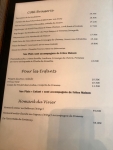 Restaurant La ferme des 4 saisons - La carte Restaurant La ferme des 4 saisons - La carte