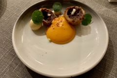 Restaurant La Ligne Rouge - Quatrième mise en bouche Restaurant La Ligne Rouge - Quatrième mise en bouche