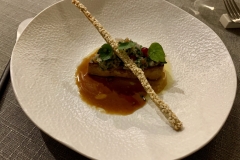 Restaurant La Ligne Rouge - Foie gras poêlé Restaurant La Ligne Rouge - Foie gras poêlé