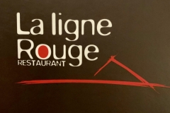 Restaurant La Ligne Rouge - Logo