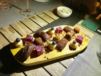 Restaurant La Ligne Rouge à Plancenoit - Mignardises Restaurant La Ligne Rouge à Plancenoit - Mignardises