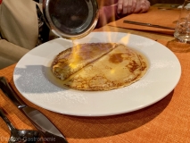 Restaurant La Malterie - Crêpe flambée au Grand Marnier