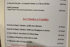 Restaurant La Malterie - La carte des entrées, viandes et volailles Restaurant La Malterie - La carte des entrées, viandes et volailles