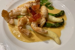 Restaurant La Malterie - La poêlée de langoustines Restaurant La Malterie - La poêlée de langoustines