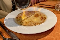 Restaurant La Malterie - Crêpe flambée au Grand Marnier