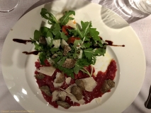 Restaurant La Malterie - Carpaccio de boeuf