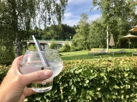 Restaurant La Menuiserie - Un gin en apéritif Restaurant La Menuiserie - Un gin en apéritif