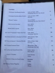 Restaurant La Menuiserie - La carte des vins : les bulles Restaurant La Menuiserie - La carte des vins : les bulles