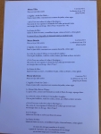 Restaurant La Menuiserie - Les menus Restaurant La Menuiserie - Les menus