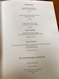 Restaurant La Paix - La carte