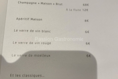 Restaurant La Plage d'Amée - La carte des apéritifs Restaurant La Plage d'Amée - La carte des apéritifs