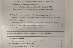 Restaurant La Plage d'Amée - Le Menu Plage Restaurant La Plage d'Amée - Le Menu Plage
