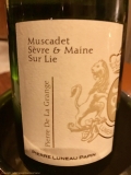 Restaurant L'Artiste à Falaen - Muscadet Sèvre & Maine sur lie du domaine Luneau Papin