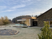 Restaurant La Table de Maxime - La nouvelle salle vue de l'extérieur