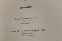 Restaurant La Table de Maxime - Les desserts Restaurant La Table de Maxime - Les desserts