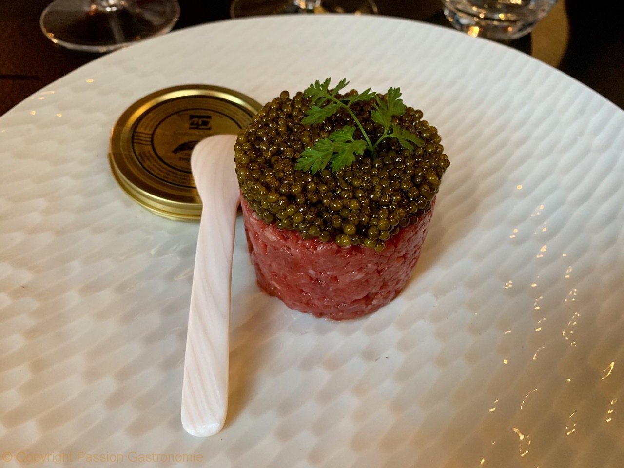 Restaurant La Table du Boucher - Caviar impérial gold