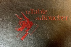 Restaurant La Table du Boucher - Logo