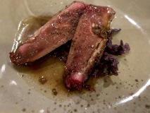 Restaurant La Vigneraie - Filets de canard sauvage