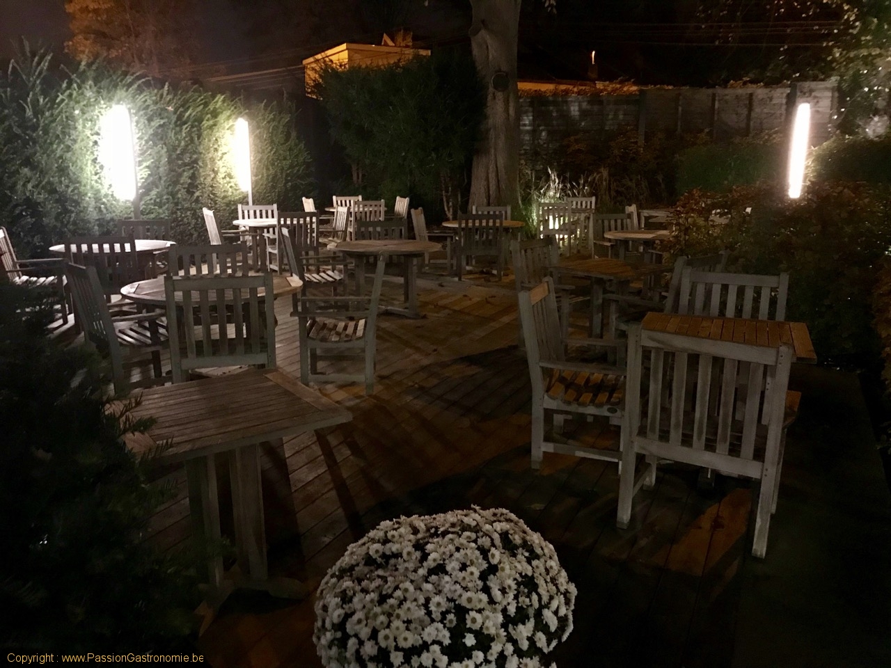 Restaurant La Villa des Bégards - La terrasse