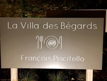 Restaurant La Villa des Bégards - L'enseigne