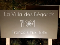 Restaurant La Villa des Bégards - L'enseigne