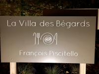 Restaurant La Villa des Bégards - L'enseigne Restaurant La Villa des Bégards - L'enseigne