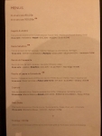 Restaurant La Villa des Bégards - Le menu Restaurant La Villa des Bégards - Le menu