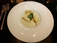 Restaurant La Villa des Bégards - Raviolis de noix de Saint-Jacques