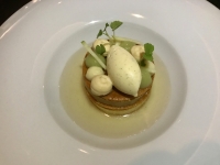 Restaurant La Villa des Bégards - Mille-feuille à la pomme Restaurant La Villa des Bégards - Mille-feuille à la pomme