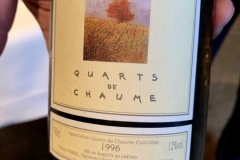 Restaurant La Villa Emily - Quart de Chaume 1996 du Château de Suronde Restaurant La Villa Emily - Quart de Chaume 1996 du Château de Suronde