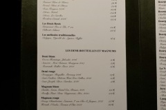 Restaurant La Villa In The Sky - Carte des vins Restaurant La Villa In The Sky - Carte des vins