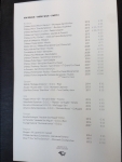 Restaurant Le Colonel à Bruxelles - Carte des vins rouges 2