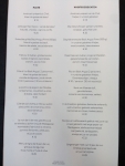 Restaurant Le Colonel à Bruxelles - La carte des plats
